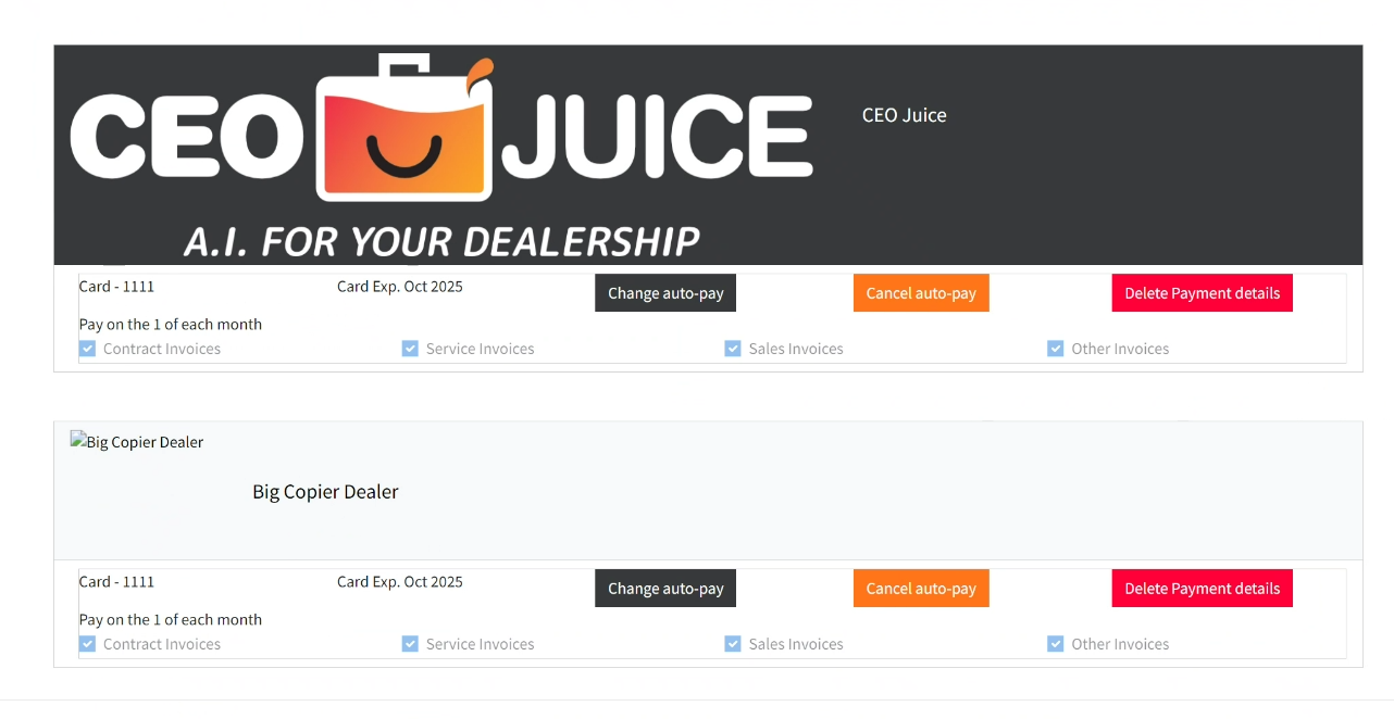 How to Pay our Invoices on the Juice Payments Portal Register, Make a