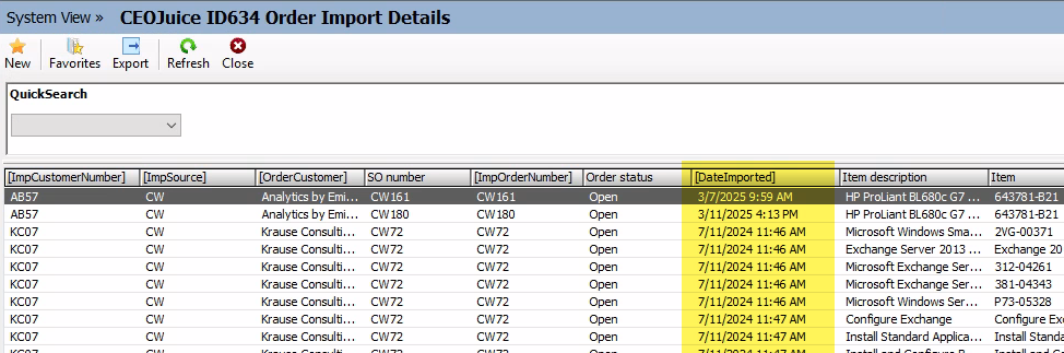 eview date imported.png